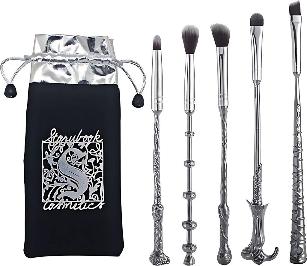 Harry Potter Make-Up-Pinselset Mit Etui – Perfekt Als Produktbild 