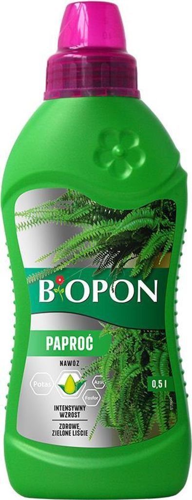 Biopon Dnger fr Farne 0,5L Spezialprparat zur Pflege von