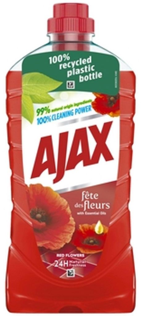 Ajax na podlahy Floral Fiesta 1 l Divé kvety (červený) Produktbild 