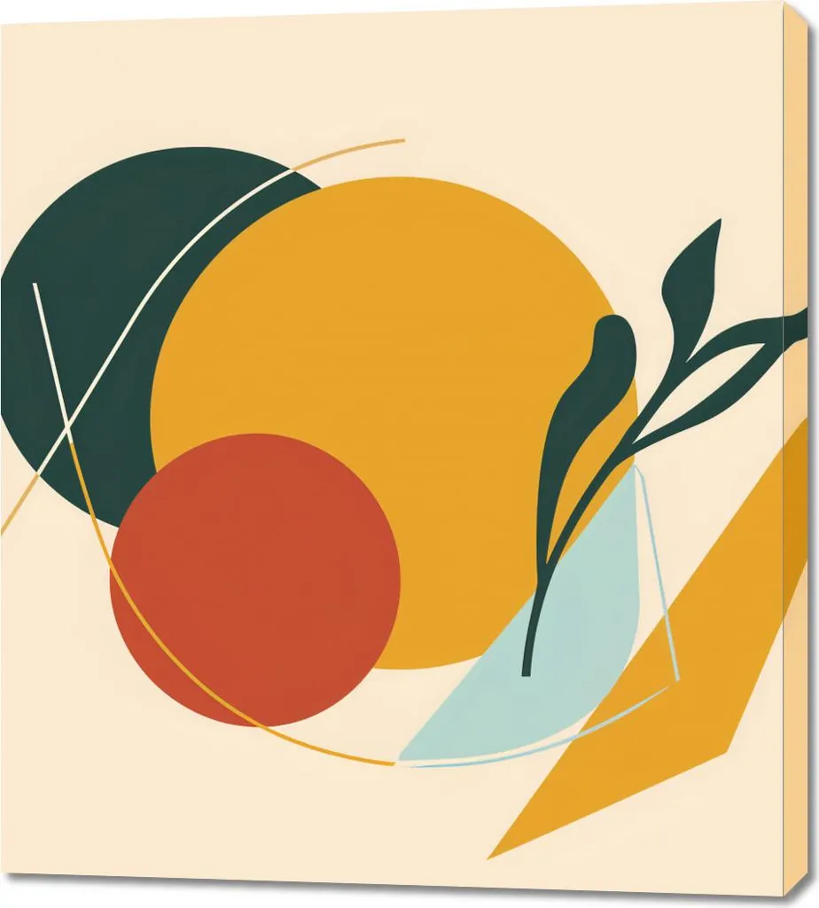 Grande Quadro su Tela 90x100 Natura Penetrante - Offerta Speciale