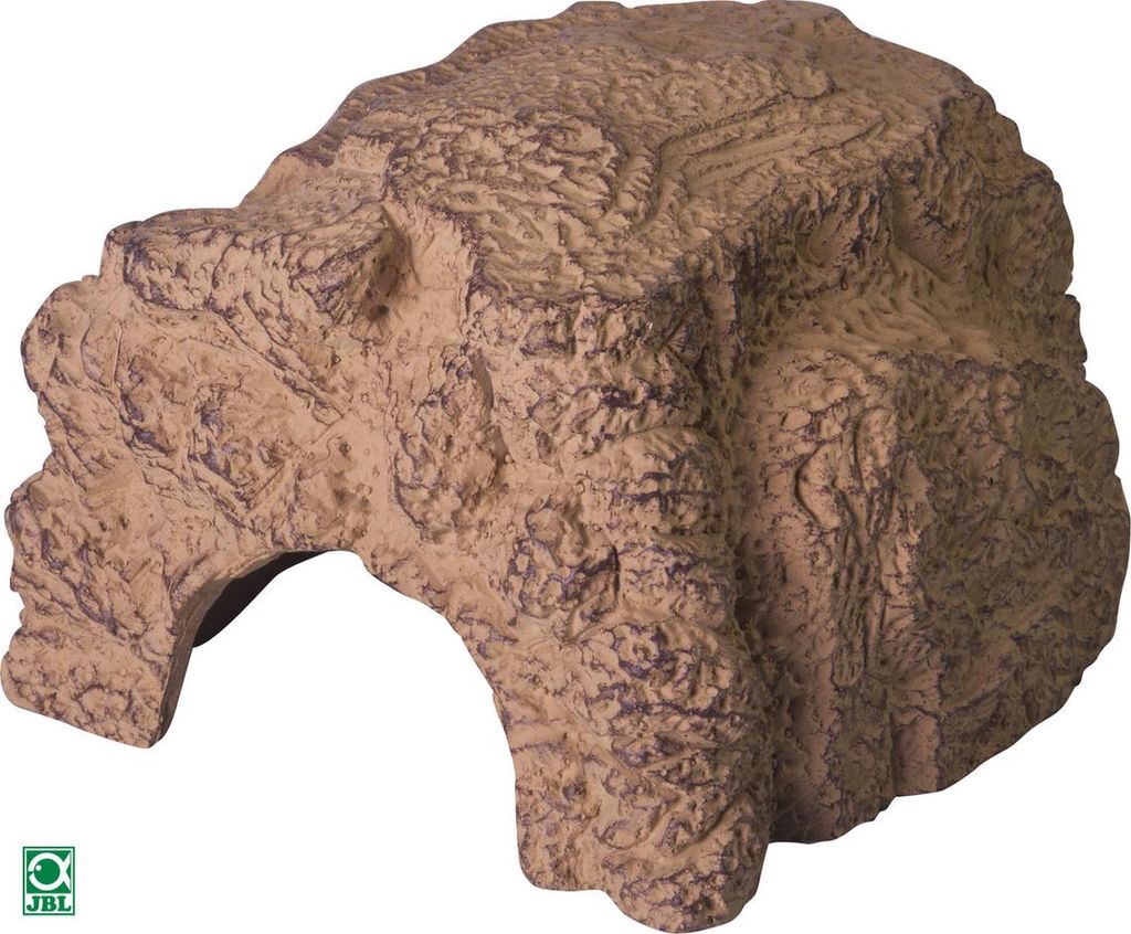 JBL ReptilCava Terrariumhöhle für Reptilien Sandstein-Optik Produktbild 