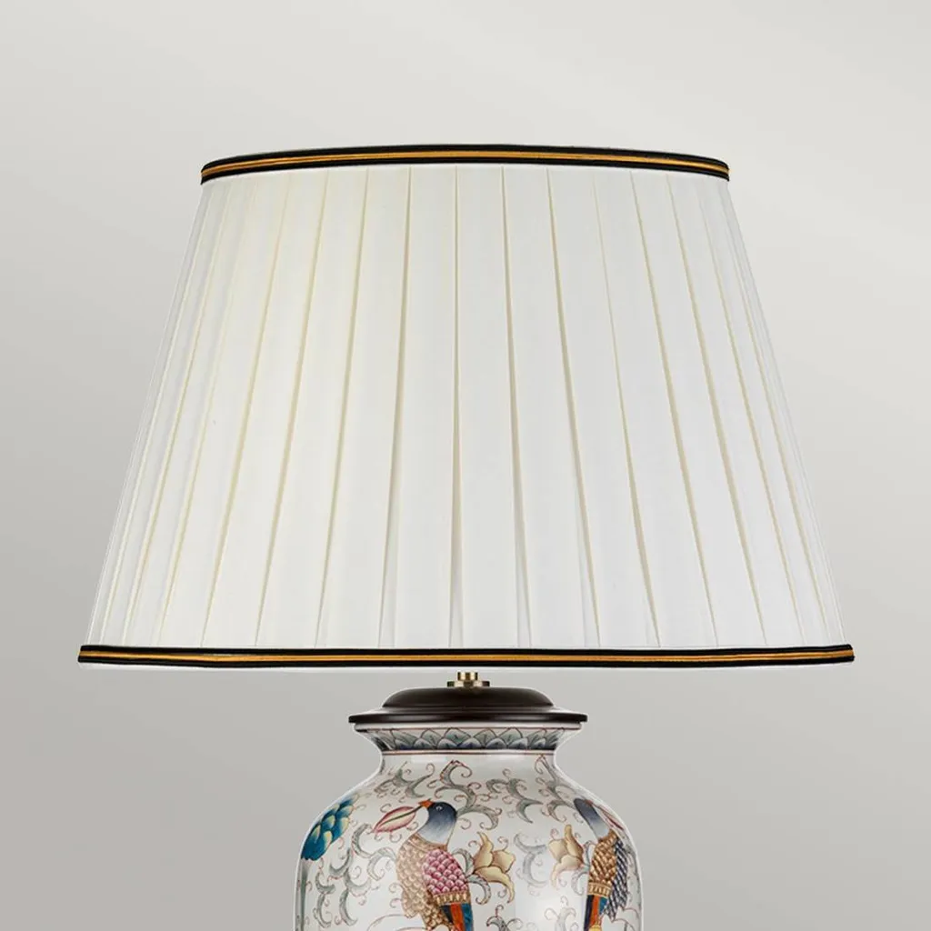 Lampe de table en céramique blanche oiseaux moderne Ping E27 Designer - 4