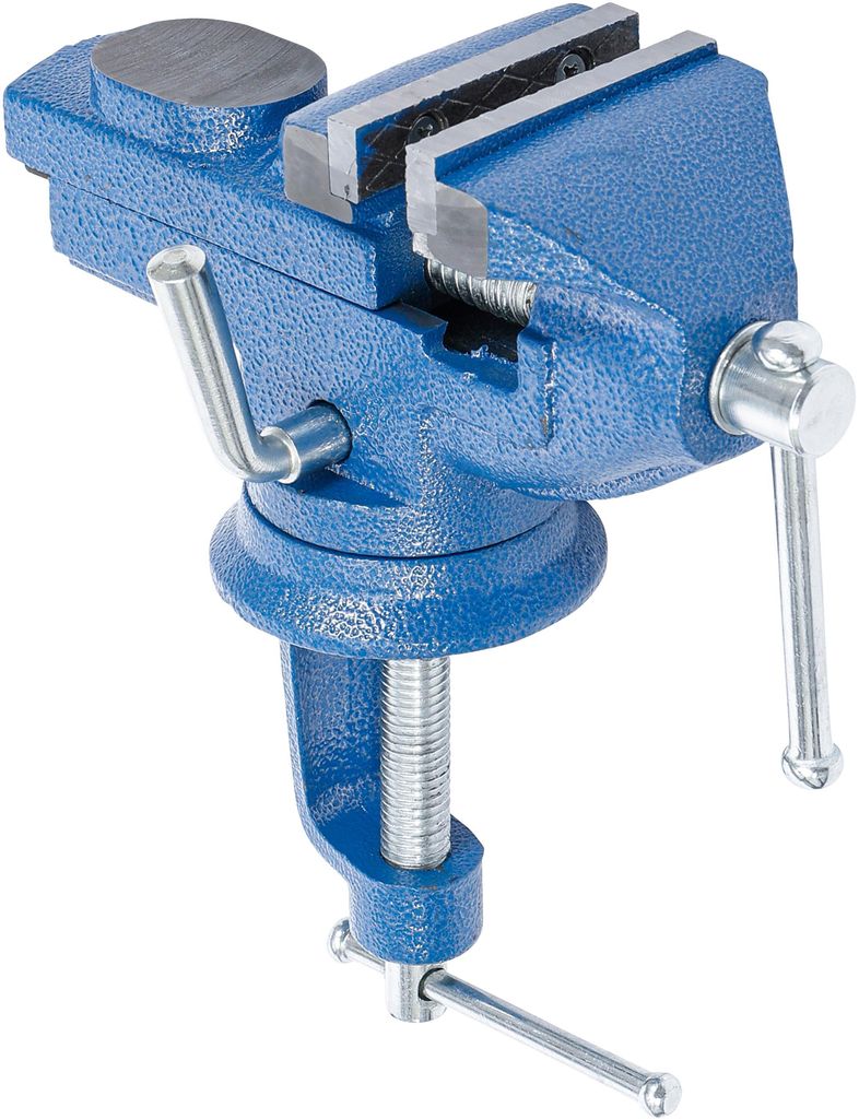 KRAFTMANN 3056 Tisch-Schraubstock, mit Amboß, Backenbreite Produktbild 