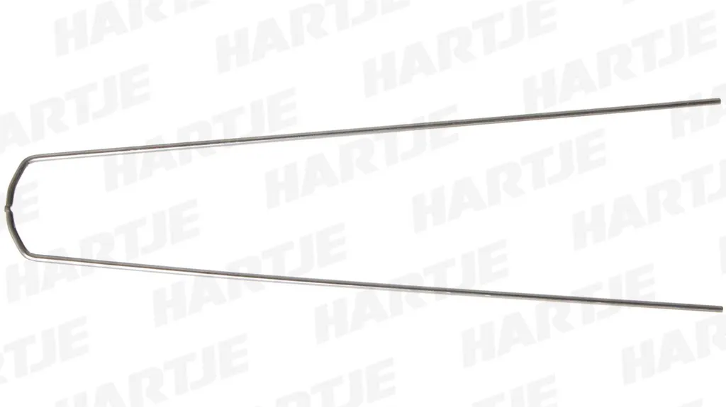 Haubans Curana 370mm Argentés - Fixation Garde-boue Largeur 45mm