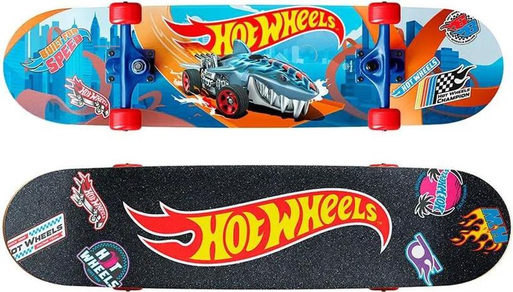 Deqube Hot Wheels Skate Mehrfarbig Kinder Mehrfarbig One Size