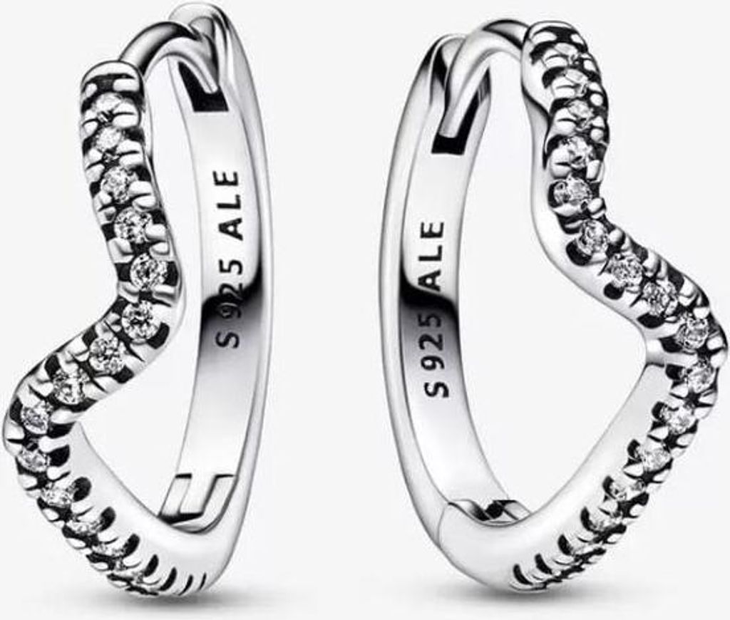 Damenohrringe Pandora 292545C01 Edelstahl Sterlingsilber 925