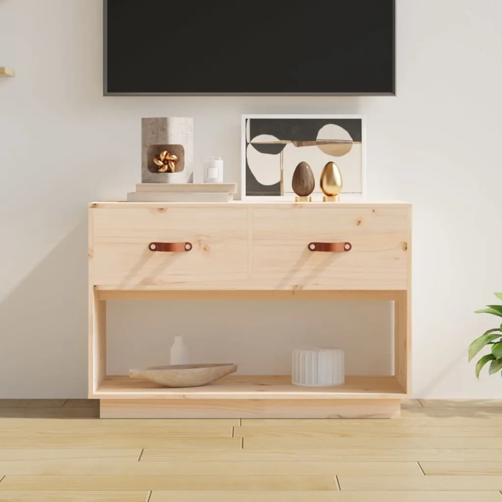 Offerta Mobile TV Maison Exclusive 90x40x60cm Legno Pino Massello