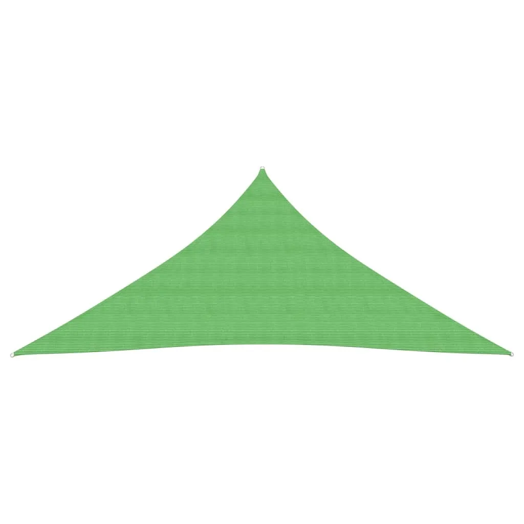 Tenda Vela HDPE 4.5m Verde Chiaro 160g/m² - Resistente e Facile