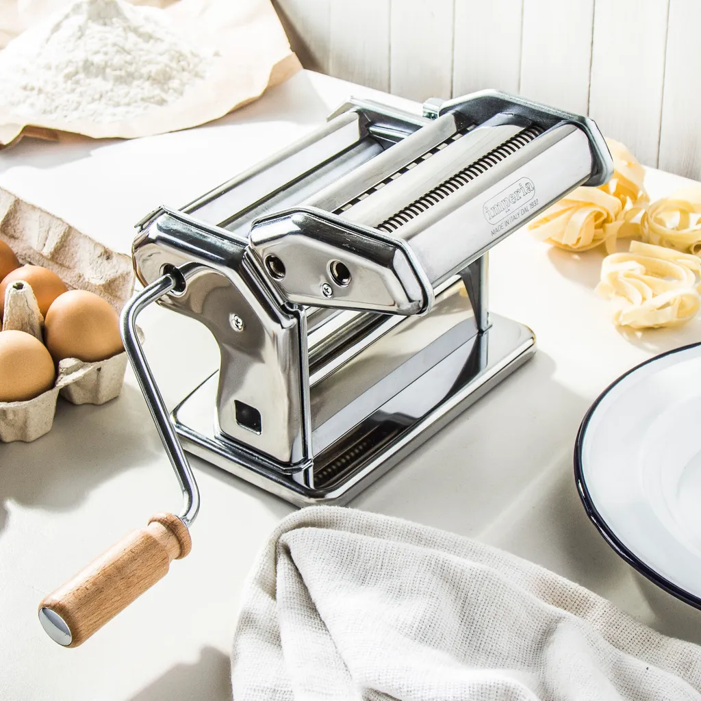 Machine à pâtes Imperia SP 150 GSD : Finissez-en avec les pâtes collantes - 23