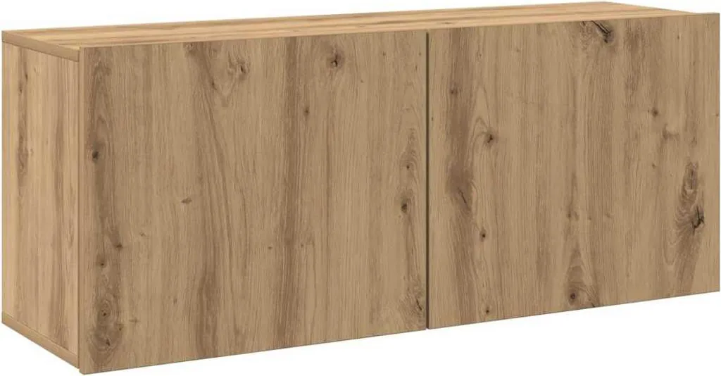 vidaXL Parete TV rovere Artisan 100x30x41 cm