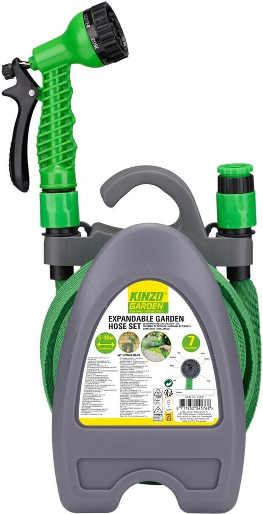 Kinzo Flexibler Gartenschlauch 10M – Gartenschläuche inkl. Produktbild 