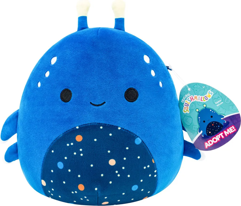 Doudou Squishmallows Adoptez-moi Espace 20 cm - Compagnon de Sommeil