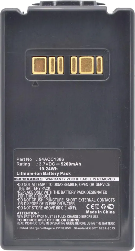 Batterie CELLONIC pour Datalogic Falcon X3 X4 Plus BT-26 - 5200mAh 3.7V