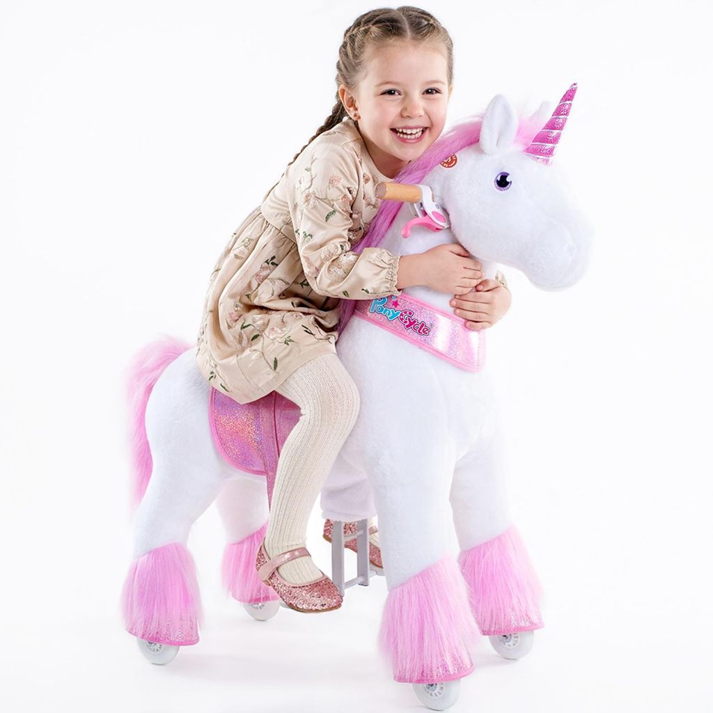 PonyCycle Einhorn Reittier für Kinder von 4-7 Jahren Produktbild 