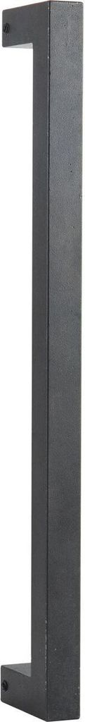 HALCÖ Stoßgriff HT, 20 x 20 x 500 mm, Schwarzstahl geölt