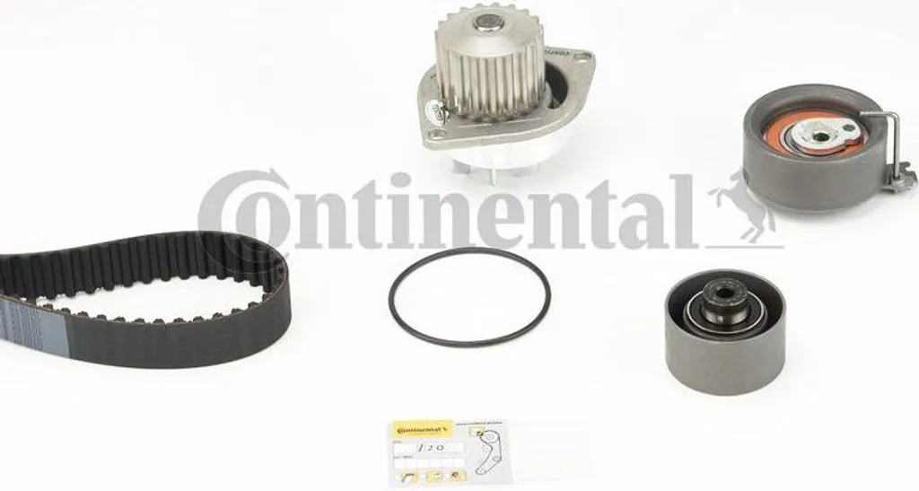 Pompe à eau + kit de courroies Continental CT1065WP1 qualité d'origine