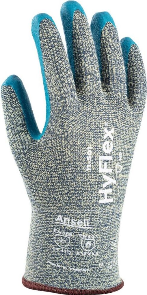 Ansell Schnitt- und Hitzeschutzhandschuh-Paar HyFlex 11-501, Handschuhgröße: 9