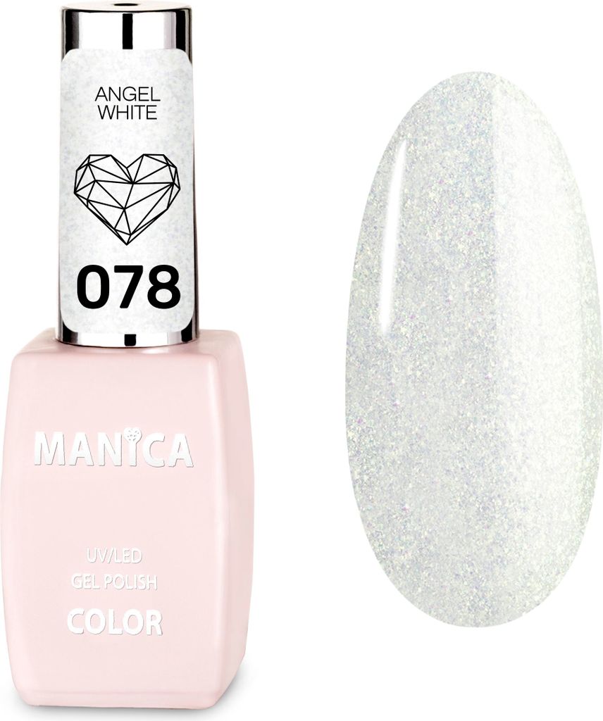 Manica LED/UV Hybrid-Nagellack 10ml - Engelsweiß - 078