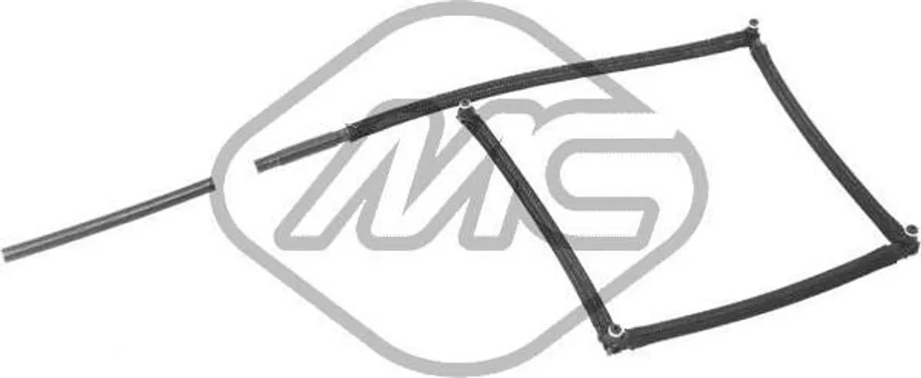 Metalcaucho 92066 Jeu de vis fixation injecteur OE 1574N8 pour 206 307