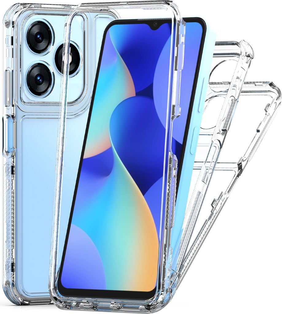 Transparente Handyhülle für Tecno Spark 10/Spark 10C Produktbild 