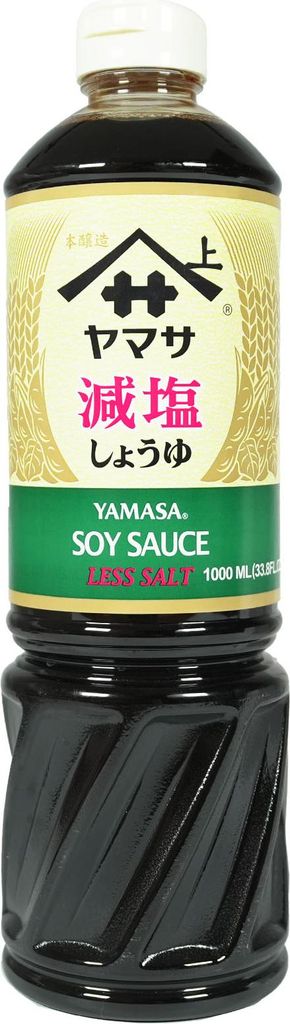 Yamasa Sojasauce mit weniger Salz 1L