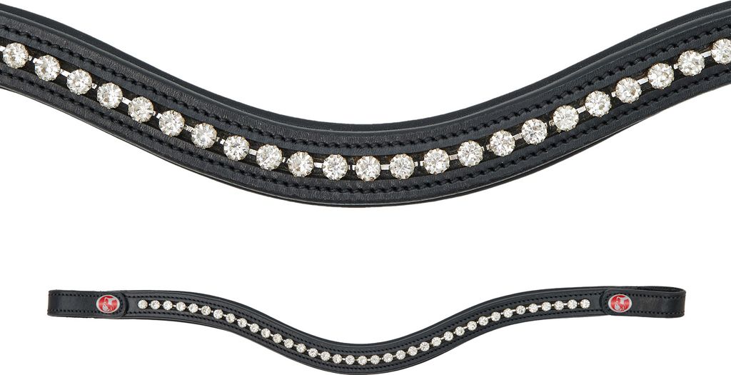 Kieffer Stirnband Flexi Loop Crystal Clear schwarz/schwarz Produktbild 