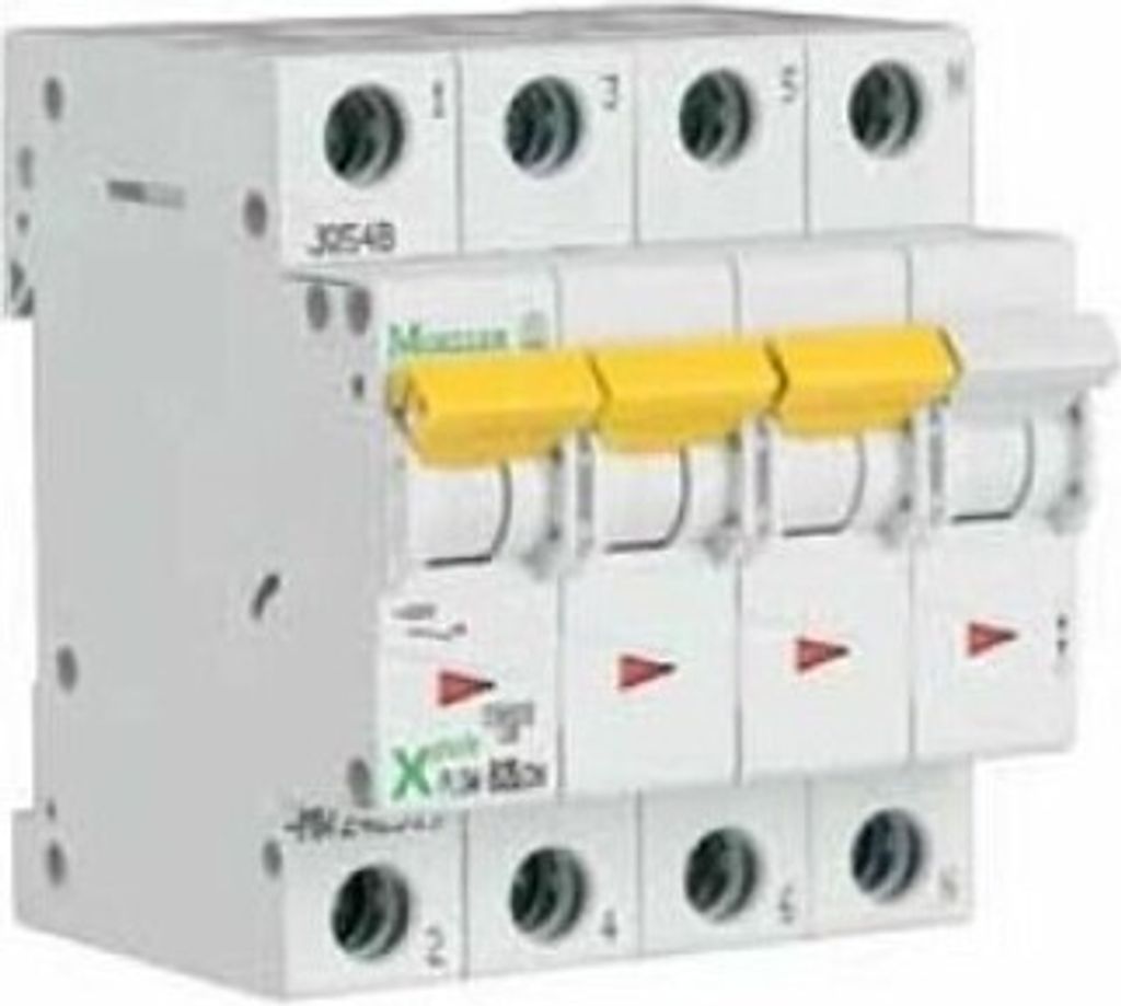 Eaton LS-Schalter 10kA B 16A/3pol+N 4TE Eaton PLSM-B16/3N-MW, 1 Stk.
