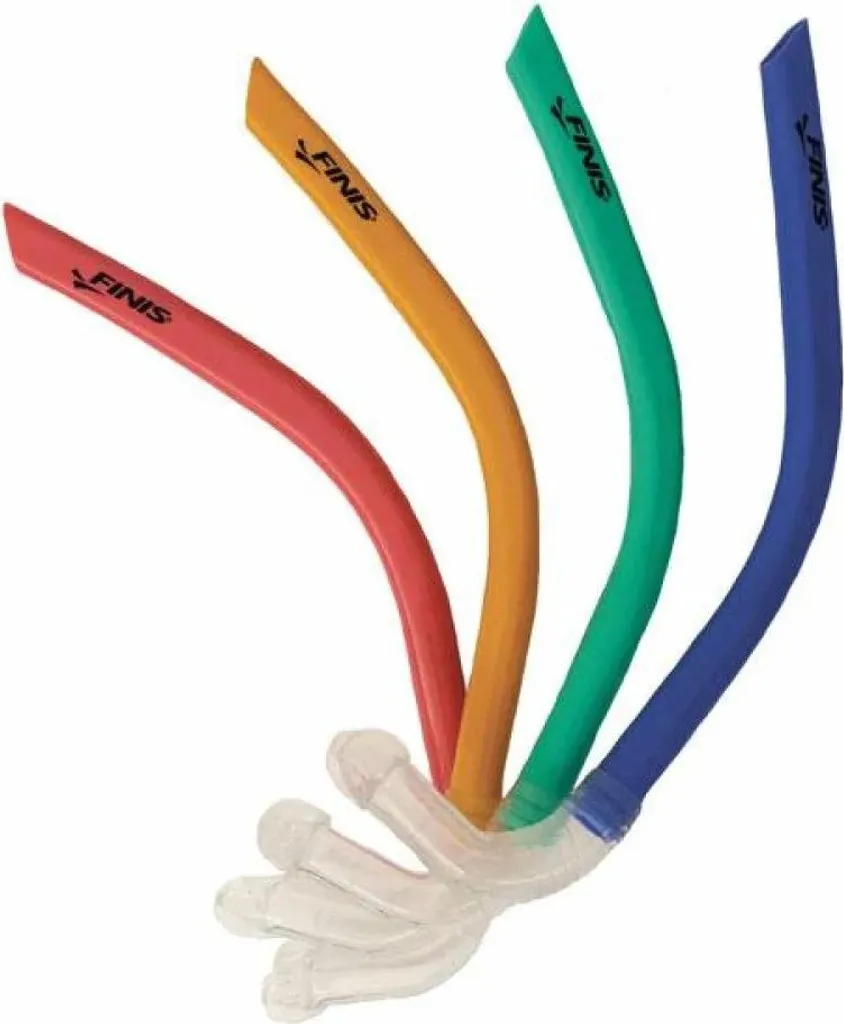 Tuba Frontal de Natation Finis Glide Bleu Accessoire Entraînement