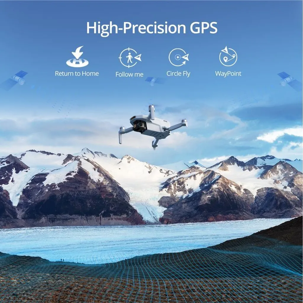 Drone Potensic Atom 4K SE More Fly Combo - Pack Complet avec 3 Batteries - 2