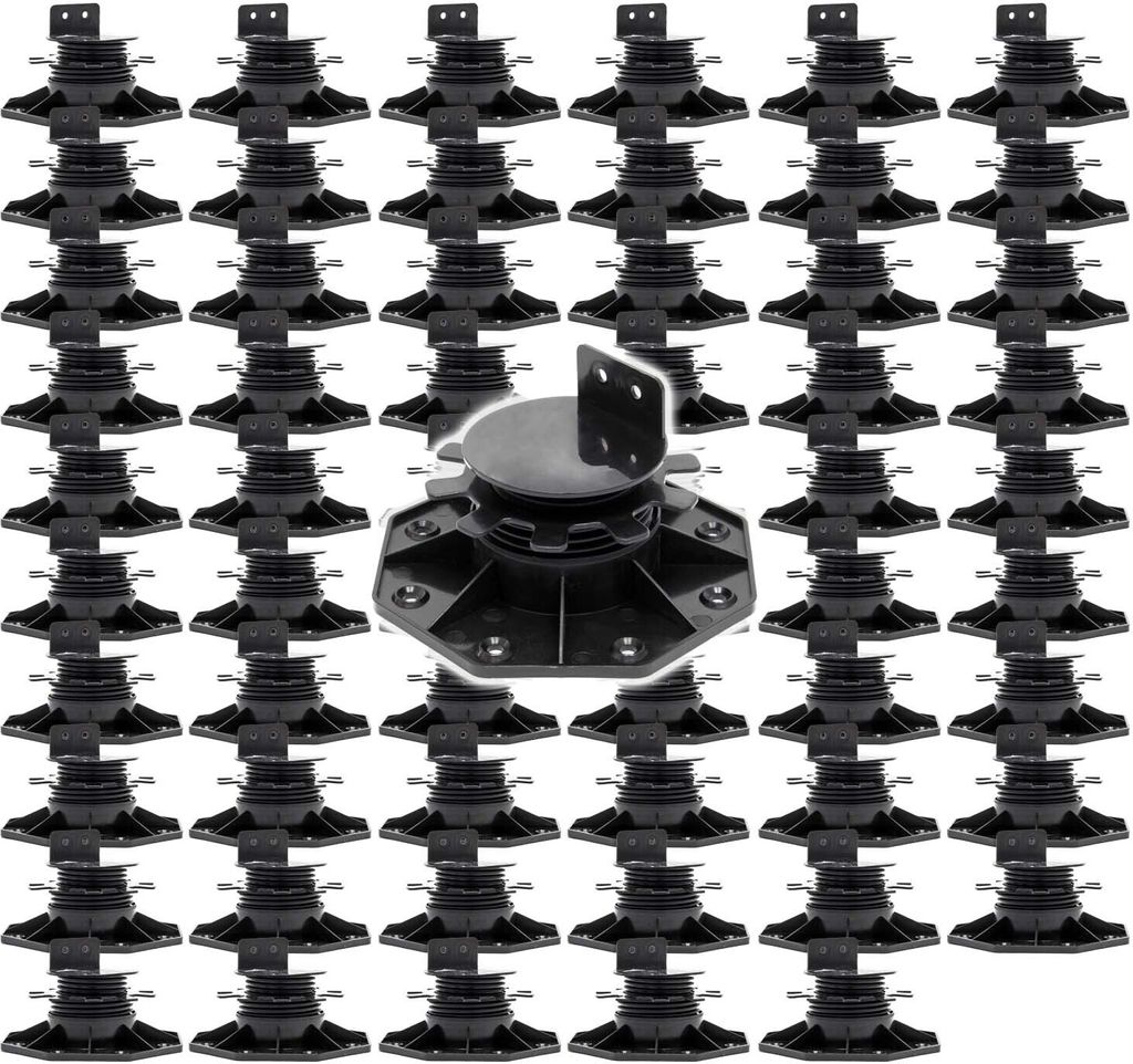 XPOtool Lot de 60x Plots de terrasse – Charge 2700 kg – Image du produit 