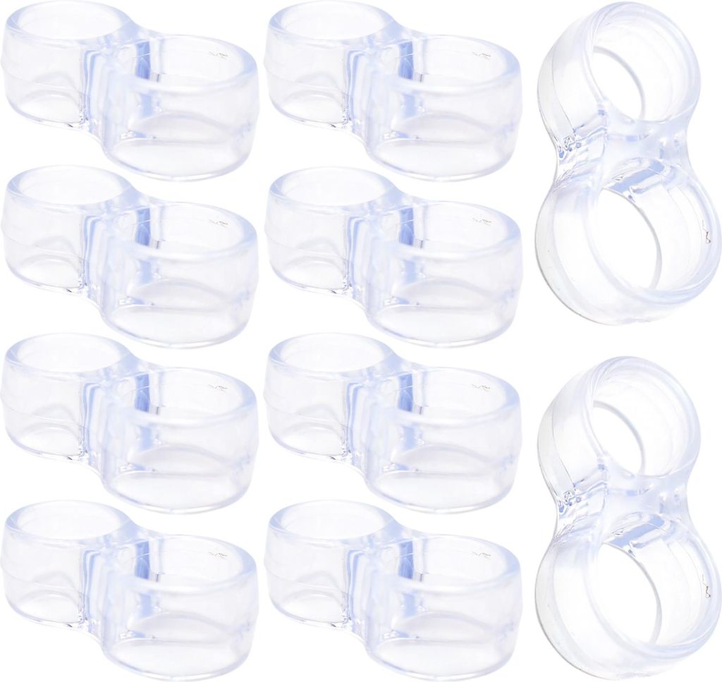 Türstopper Anti-Rutsch Gummi, Doppel-Set 2x 5er Pack (10 Produktbild 