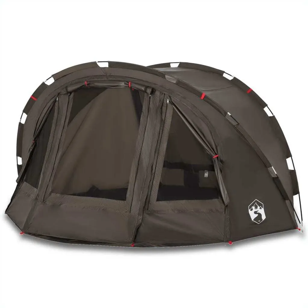 Tente de pêche 4 personnes brune étanche - Fini l'humidité en bivvy