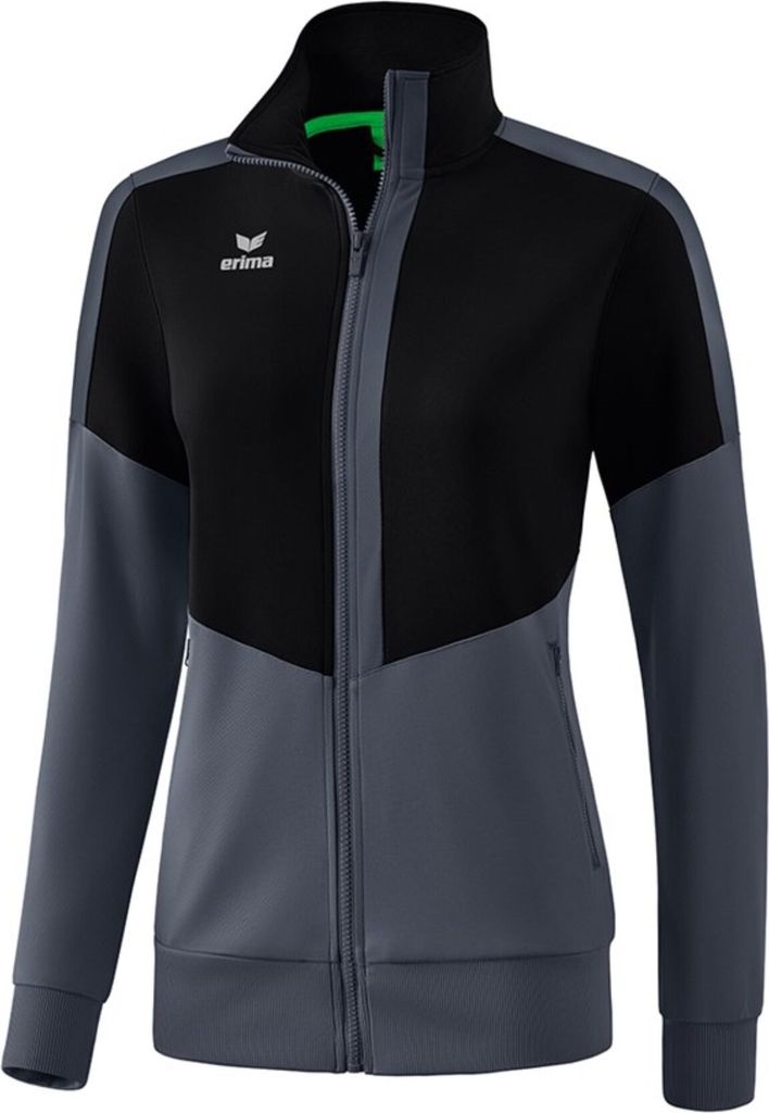 Erima Squad Worker Jacke Damen - Schwarz / Slate Grey
