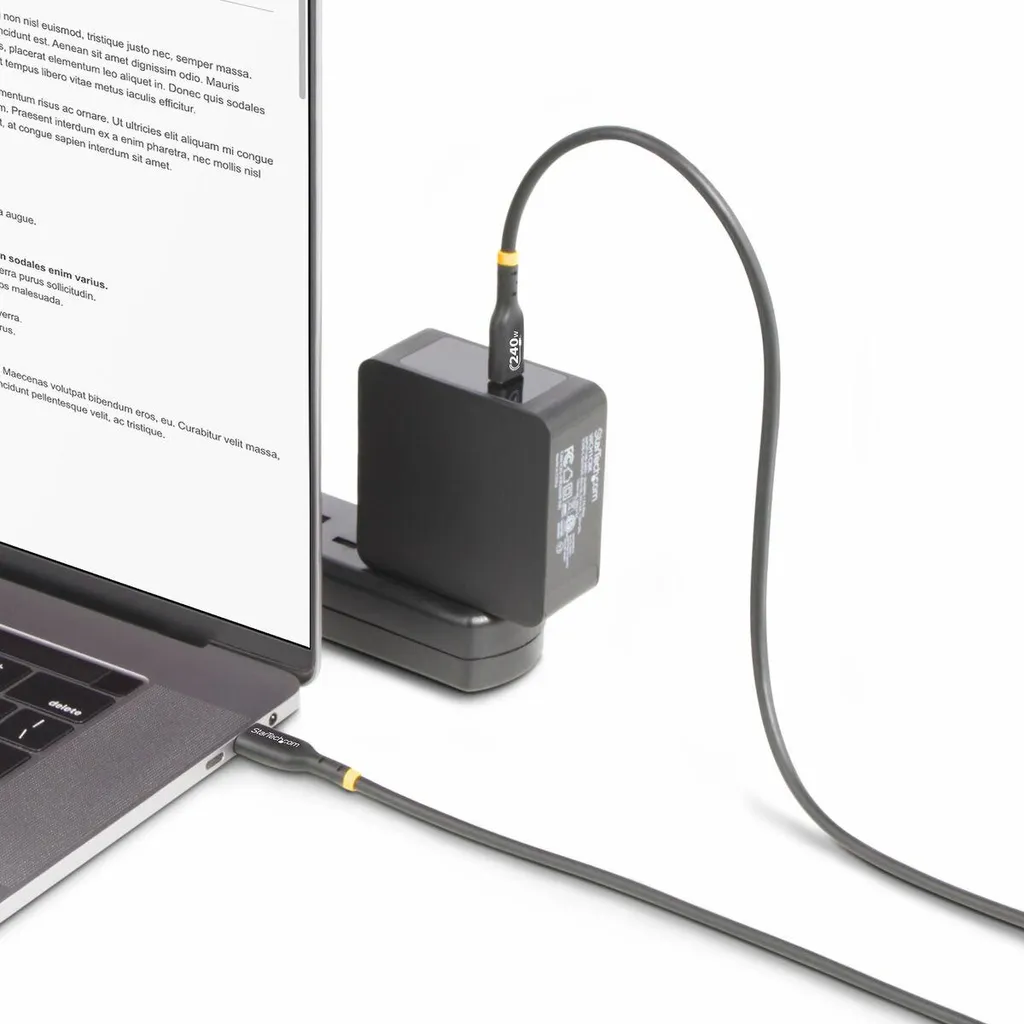 Adaptateur Startech USB2EPR2M USB-C vers USB 2.0 avec Câble de 2m - 3