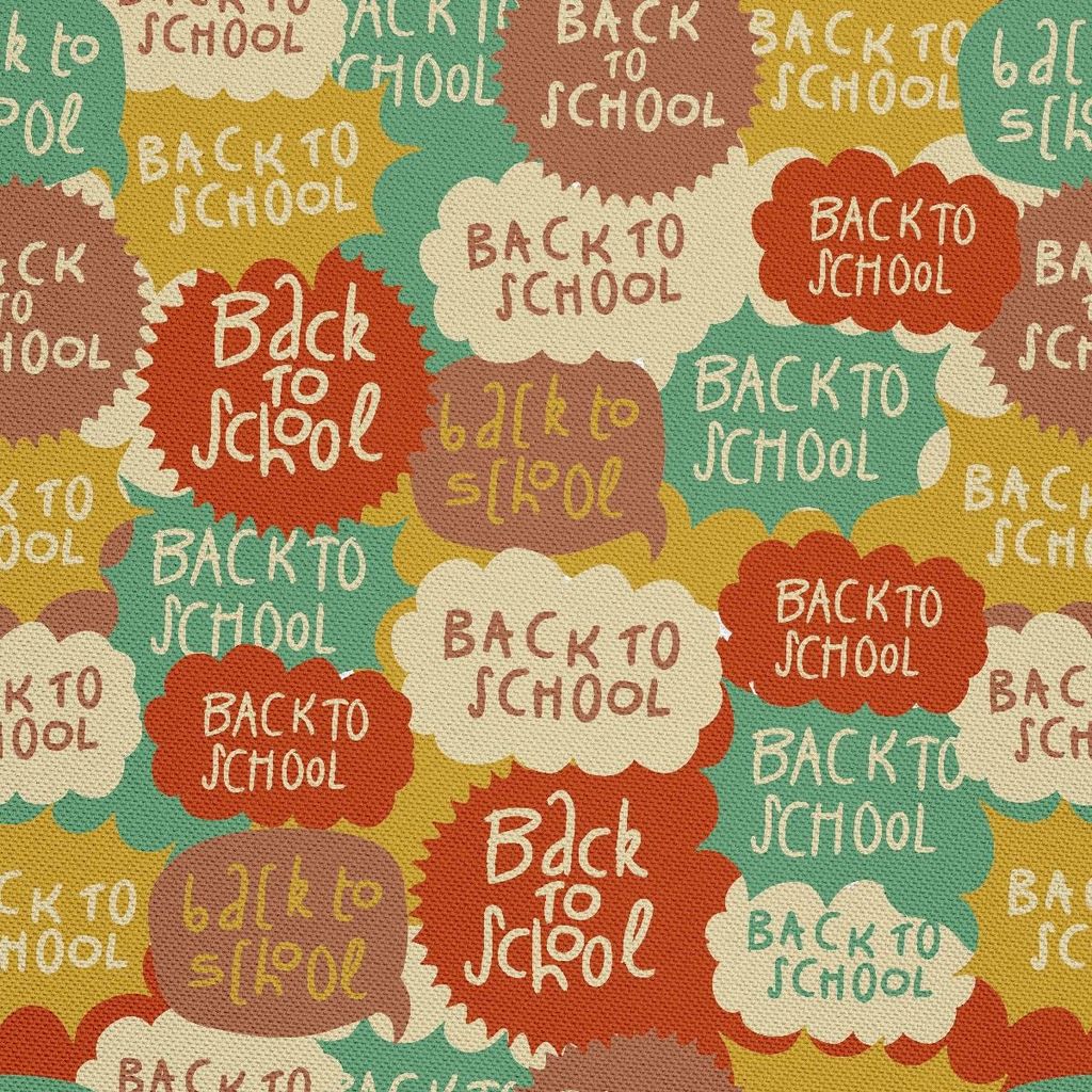 OUTDOOR DEKOSTOFFE OXFORD - Motiv Back to School