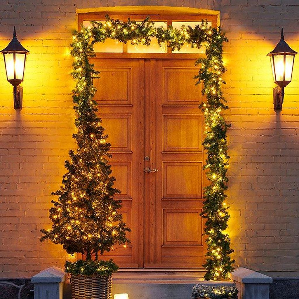 Sirius LED Tannengirlande Anton Garland 150 LED warmweiß 4,8 m