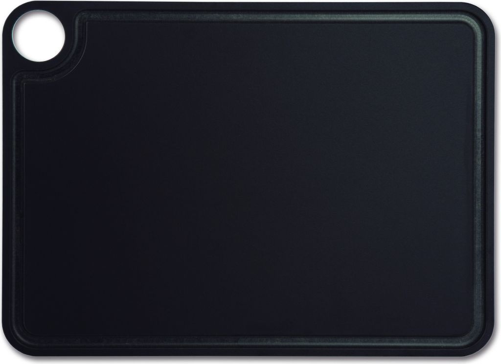 Schneidebrett Arcos 692210 aus Zellulose und Harzfaser 37,7 x 27,7 cm schwarz im Karton
