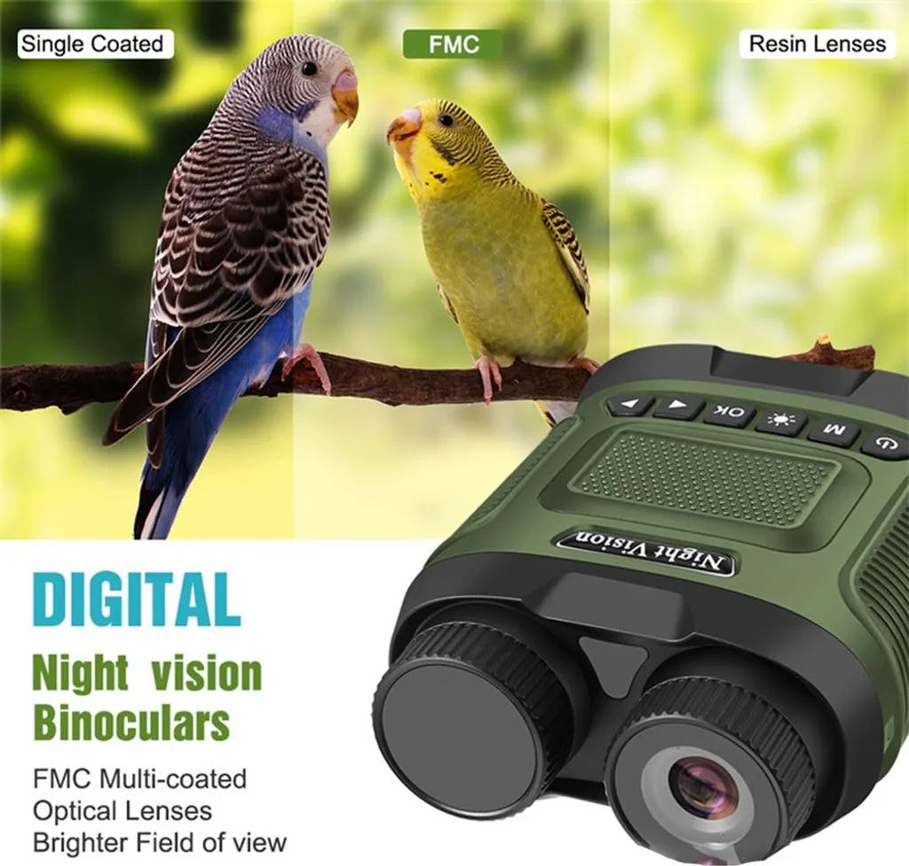 Jumelles Infrarouges HD Zoom 8x Haute Performance pour Activités Nuit - 5