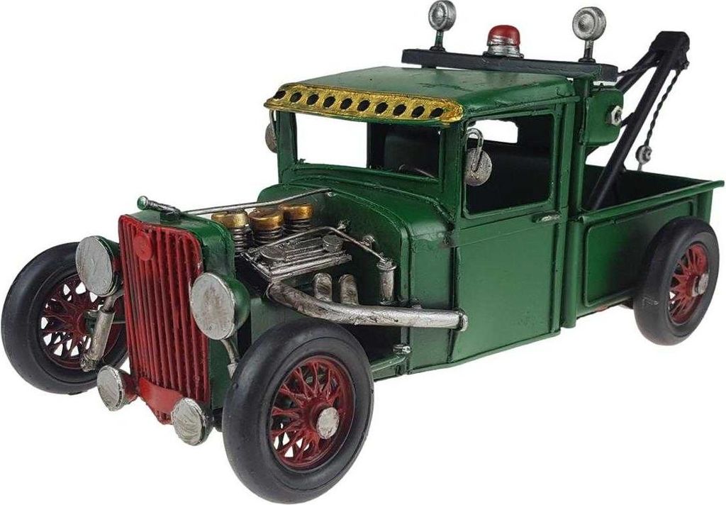 Blechmodell Blechauto Modellauto Hot Rod Abschleppwagen