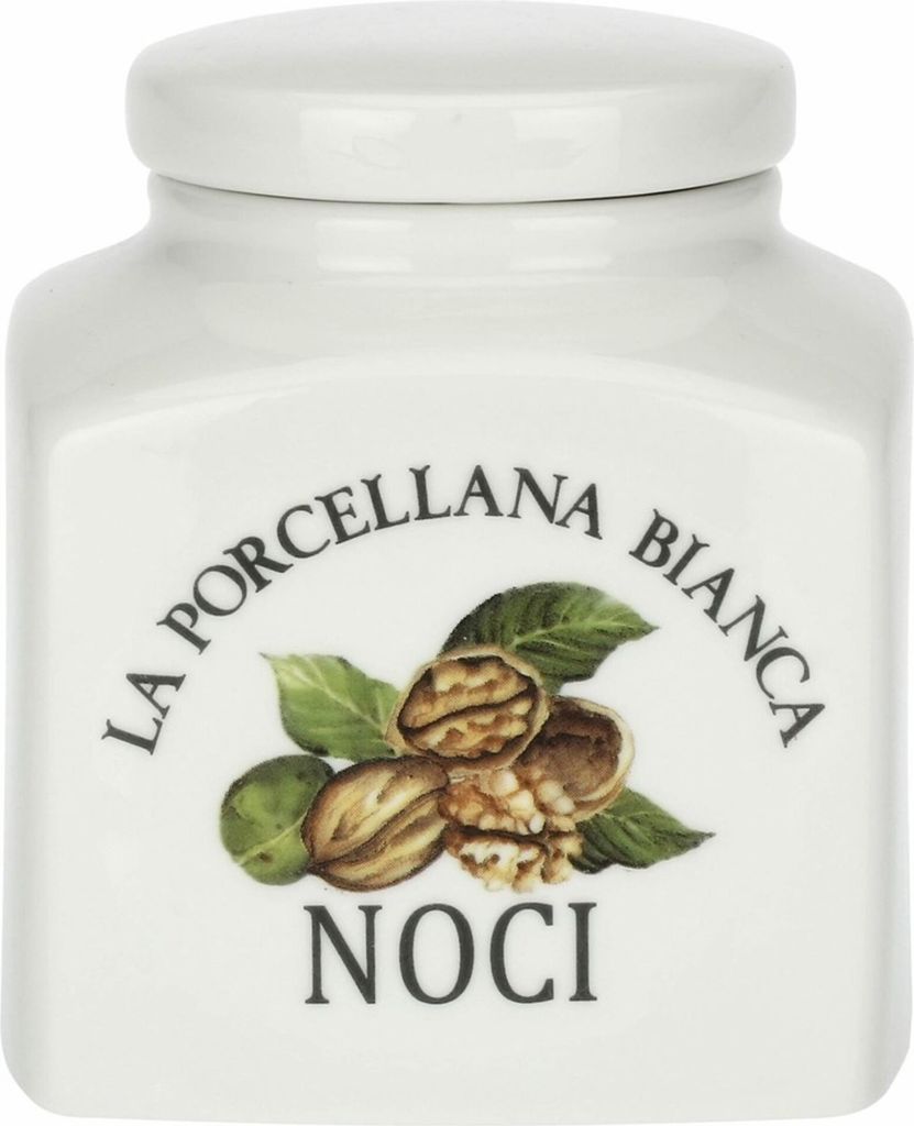 La Porcellana Bianca Behälter für Walnüsse 500 ml P0126500NO
