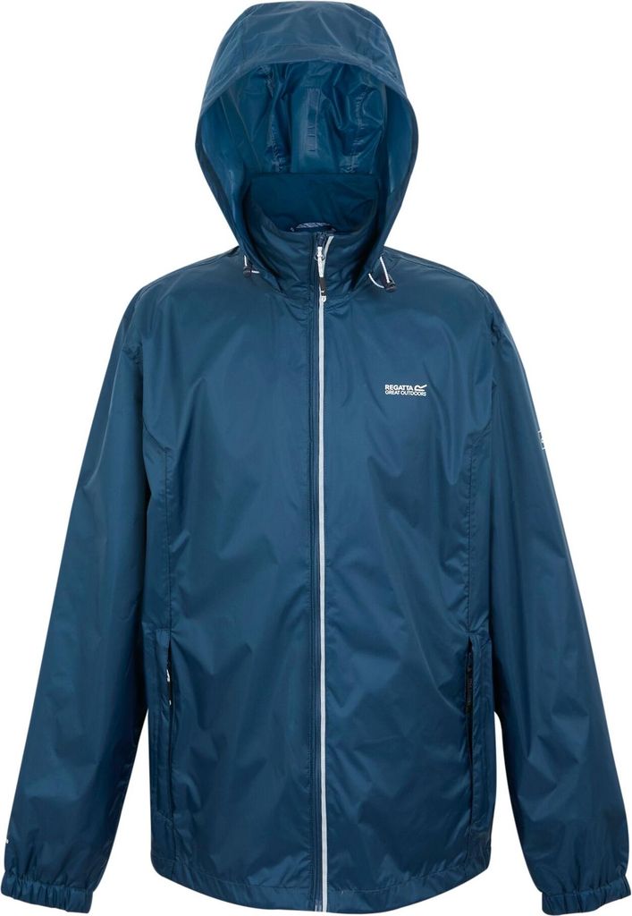 Regatta Lyle IV Regenjacke Windjacke Herren Wasserdicht, Größe:L, Farbe:MoonLt Denim