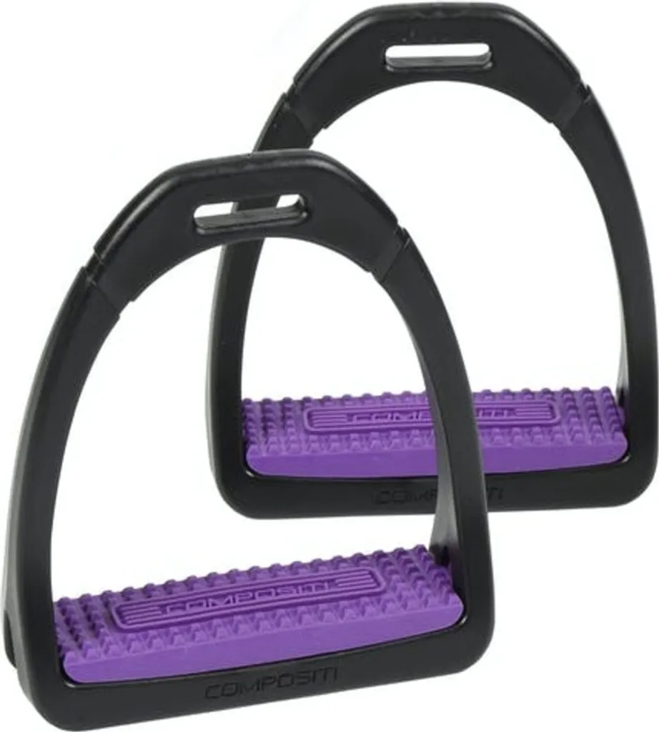 Étriers d'Équitation Compositi Premium Profile ER758 Violets Unisexe