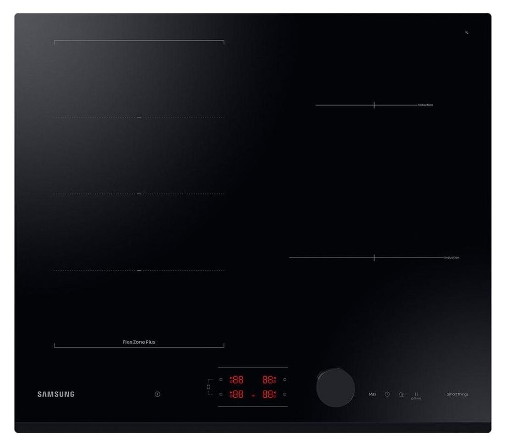 Samsung NZ64B6058GK, Schwarz, Integriert, 59 cm, Produktbild 