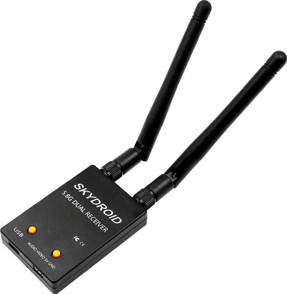 SKYDROLID UVC Dual Antenna Control Receiver OTG 5.8G 150CH Obrázok produktu 