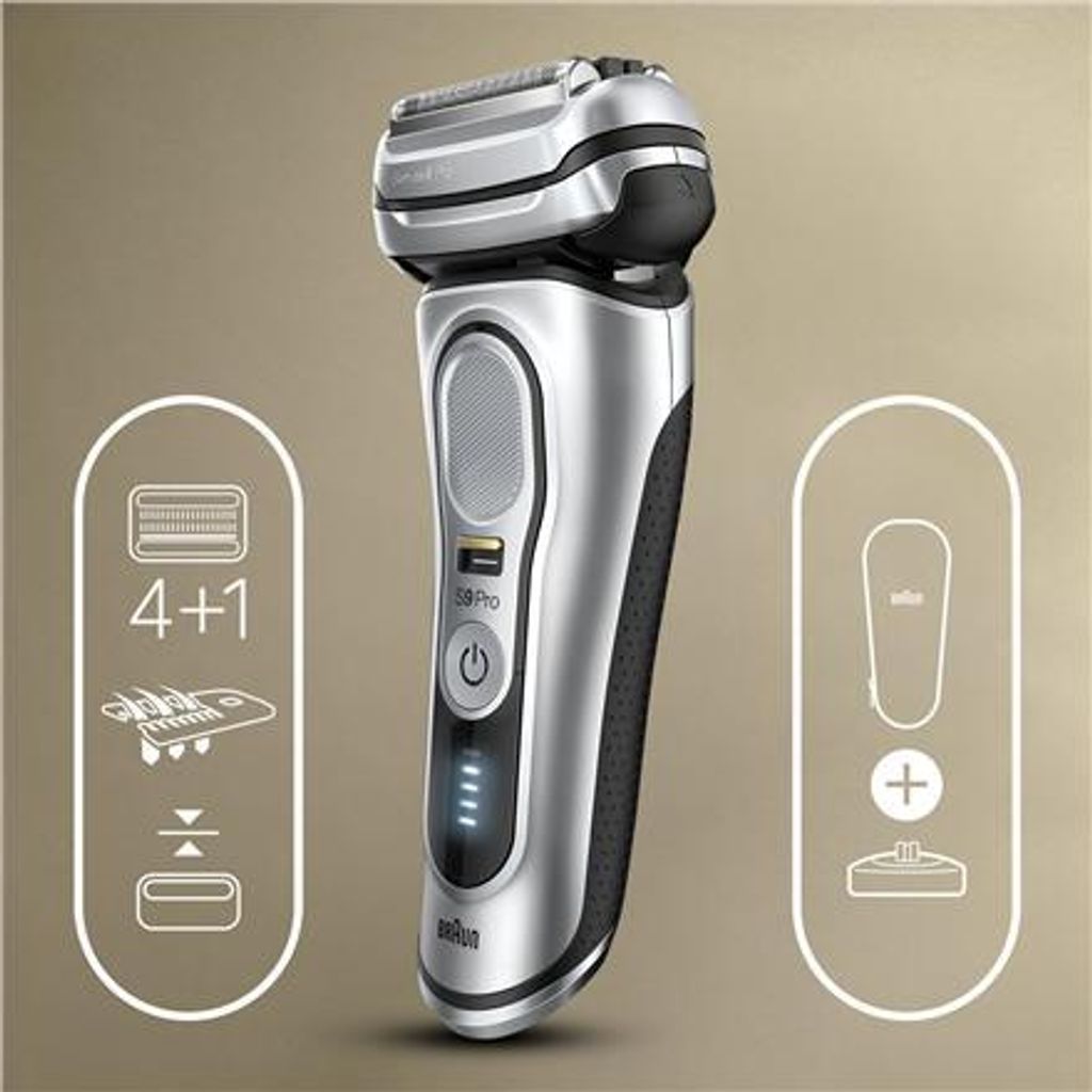 Braun Series 9 Pro 81747588, Folienschaber, Silber, LED, Produktbild 