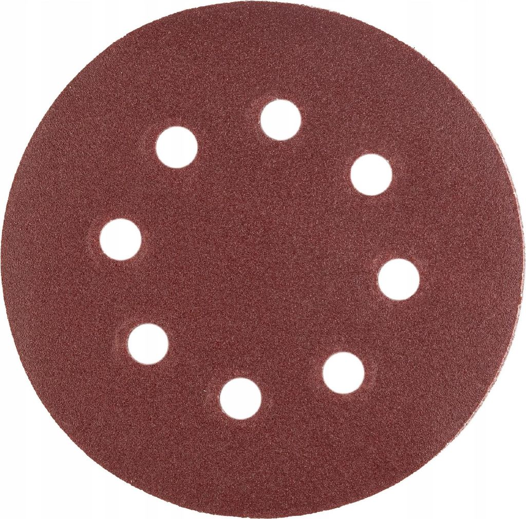 Brusný papír kotoučový 8 otvorů 125 mm P150 10 ks Polax Obrázek produktu 