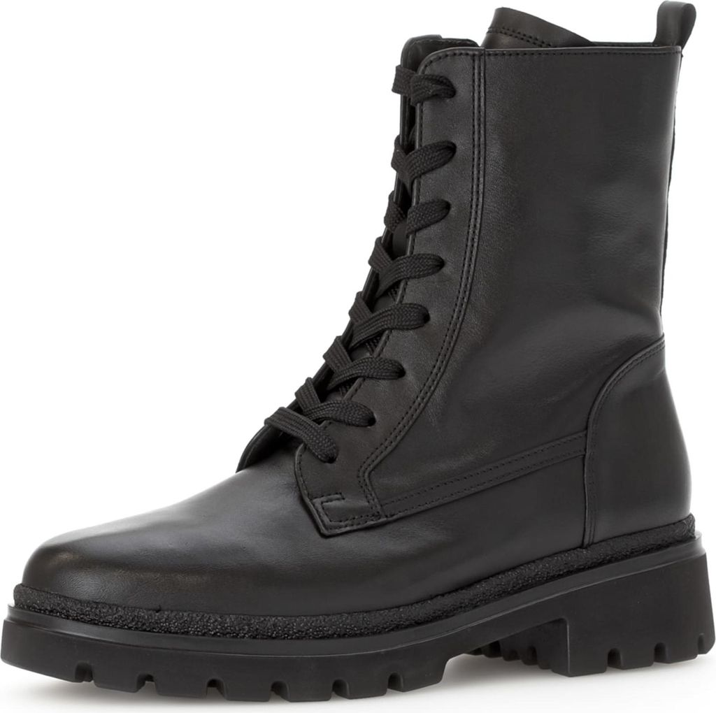 Gabor (0) Schnürboots Damen 31393135343434 Schwarz 38 EU