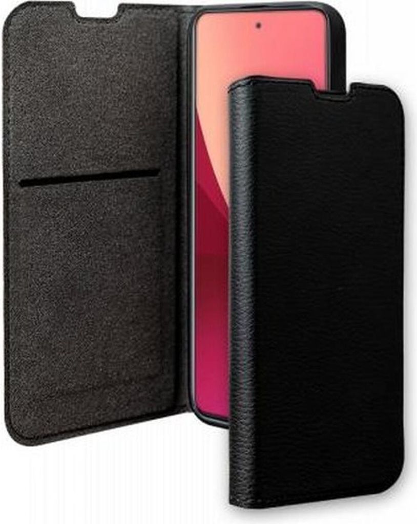 BigBen Connected, Tasche für Redmi Note 12 5G Folio Wallet mit Kartenhalter und Halterung, Schwarz