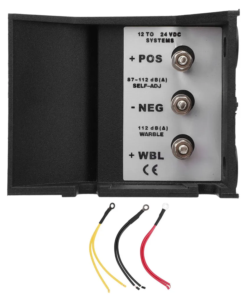 Buzzer d'alerte de recul étanche pour engins de chantier 12V à 48V