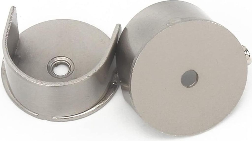 Sada se 2 záclonovými držáky pro zapuštěné záclony - 28 mm Obrázek produktu 
